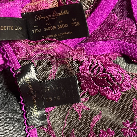 Honey Birdette rare Whitney Rainbow bra - Picture 9 of 13